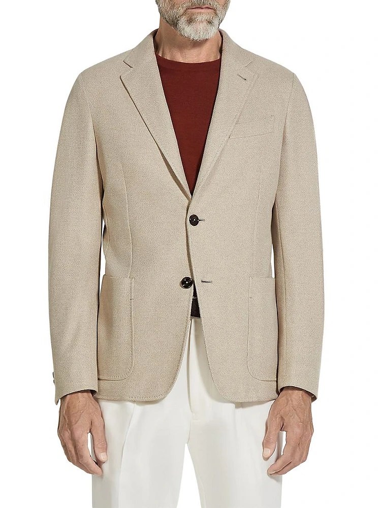 Jerseywear Cotton Blazer