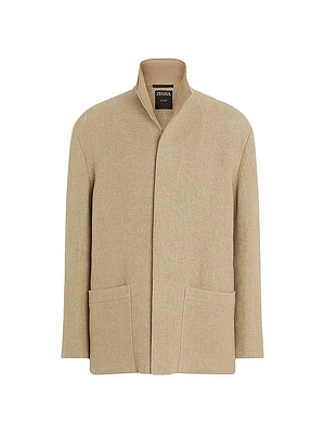 Linen Chore Jacket