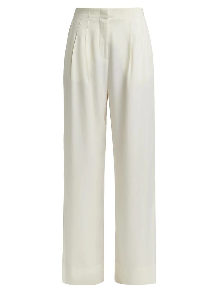 Macbee Double-Pleated Pants