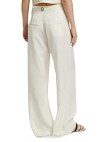 Macbee Double-Pleated Pants