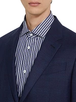 Prince of Wales Wool Blazer