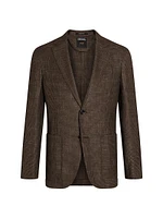 Cashmere Silk Linen Blazer