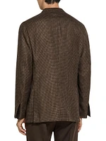 Cashmere Silk Linen Blazer