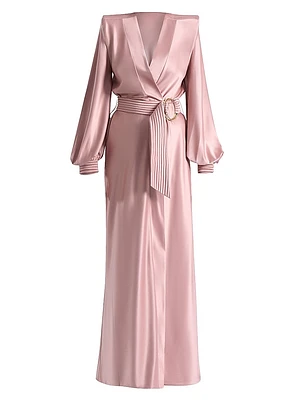 Cala Conta Satin Robe Gown