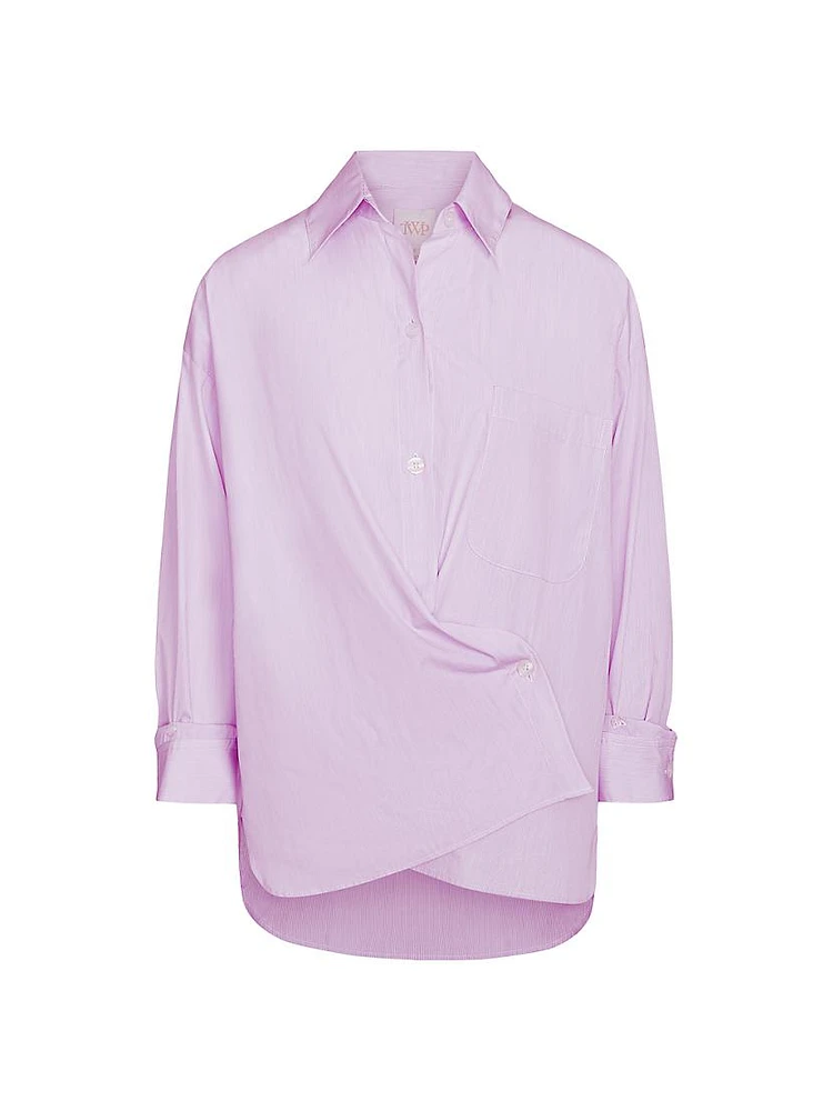 New Earl Cotton Wrap Shirt