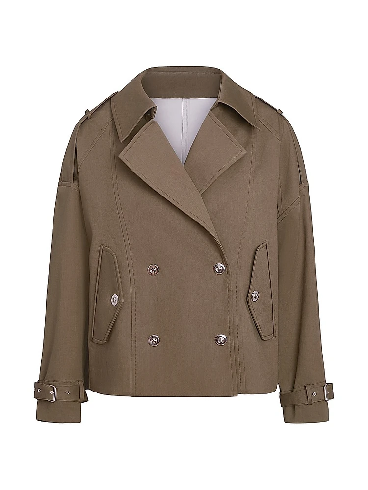 Bogie Double-Breasted Trench Jacket
