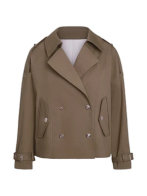 Bogie Double-Breasted Trench Jacket