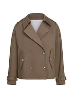 Bogie Double-Breasted Trench Jacket