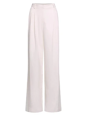 Sulli Pleated Wide-Leg Trousers