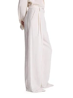 Sulli Pleated Wide-Leg Trousers