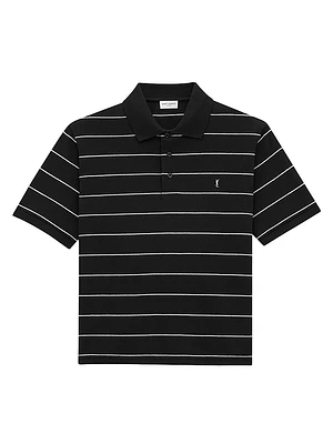 Cassandre Polo Shirt Striped Pique