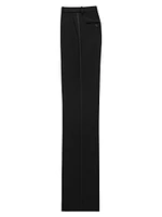 Flared Tuxedo Pants Grain De Poudre