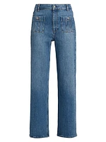 Anessa High-Rise Wide-Leg Jeans
