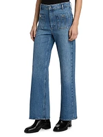 Anessa High-Rise Wide-Leg Jeans