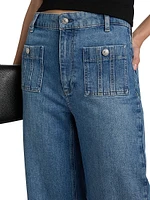 Anessa High-Rise Wide-Leg Jeans