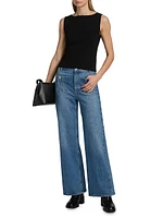 Anessa High-Rise Wide-Leg Jeans