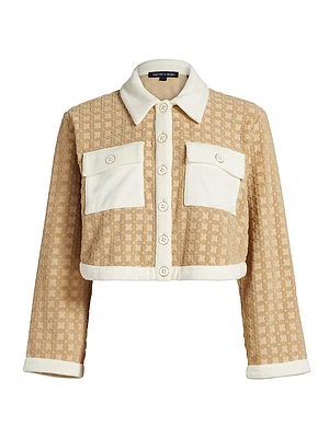 Zariah Cotton-Blend Cardigan