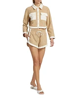Mulberry Drawstring Shorts