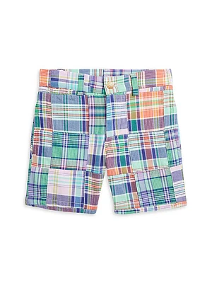 Little Boy's & Madras Preppy Shorts