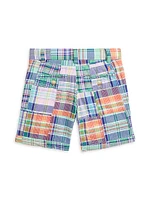 Little Boy's & Madras Preppy Shorts