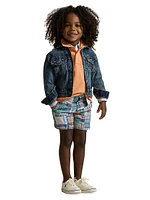 Little Boy's & Madras Preppy Shorts
