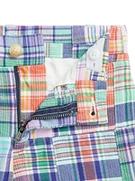 Little Boy's & Madras Preppy Shorts