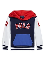 Little Boy's & Baseball Logo Hoodie