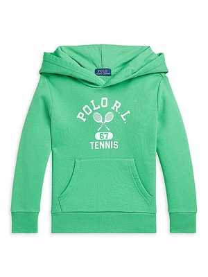 Little Boy's & Tennis Logo Hoodie