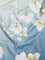 Cherry Blossom Fitted Midi-Dress