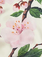 Cherry Blossom Silk-Blend Sleeveless Top