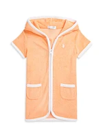 Baby Girl's Terry Cloth Coverup