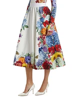 Earla Flare Midi-Skirt