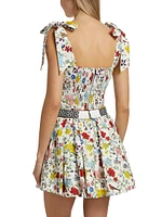 Clara Bow-Accented Bustier Top