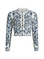 Carson Floral Cotton Cardigan
