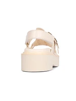 Viv Rangers 50MM Leather Platform Sandals