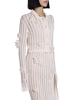 Flower Lace Cotton Cardigan