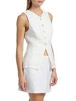 Aspen Linen Top