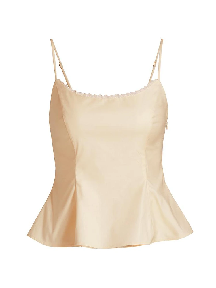 Genevieve Satin Top