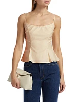 Genevieve Satin Top