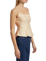 Genevieve Satin Top