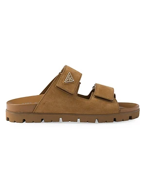 Suede Band Sandals