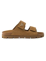 Suede Band Sandals