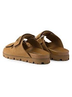 Suede Band Sandals