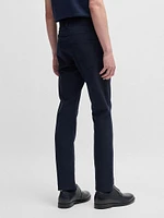 Slim-Fit Trousers Stretch Cotton