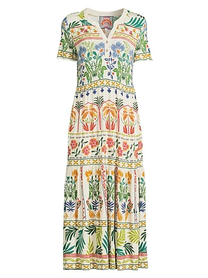 The Janie Floral Midi-Dress