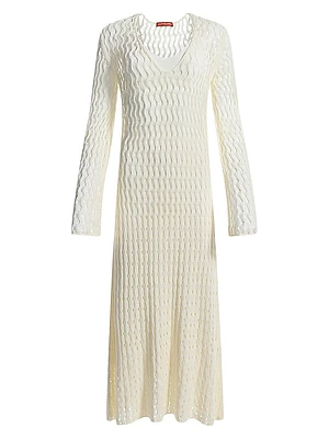 Jemmy V-Neck Knit Maxi Dress