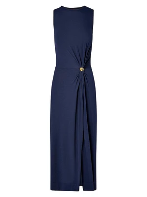 Saralien Gathered Maxi Dress