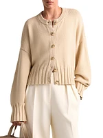 Liam Cotton-Blend Cardigan