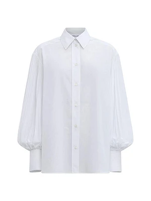 Viola Pleated Sleeve Shirt