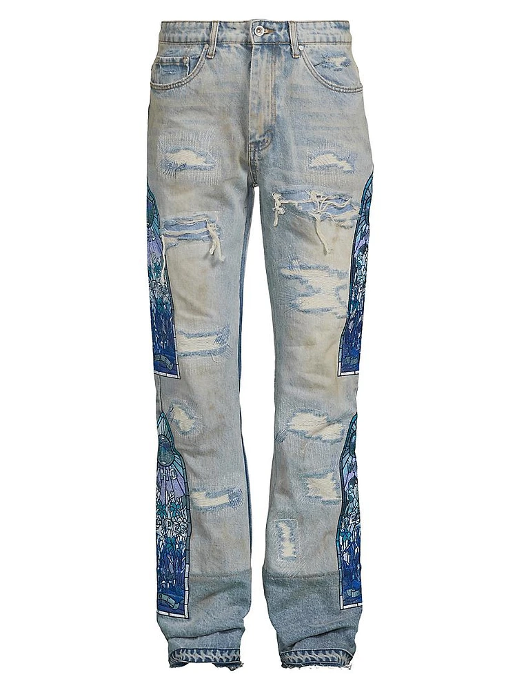 Winter Mechanic Distressed Jeans